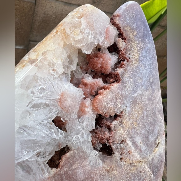 Pink Amethyst Sugar Druzy Slab - Picture 3 of 9